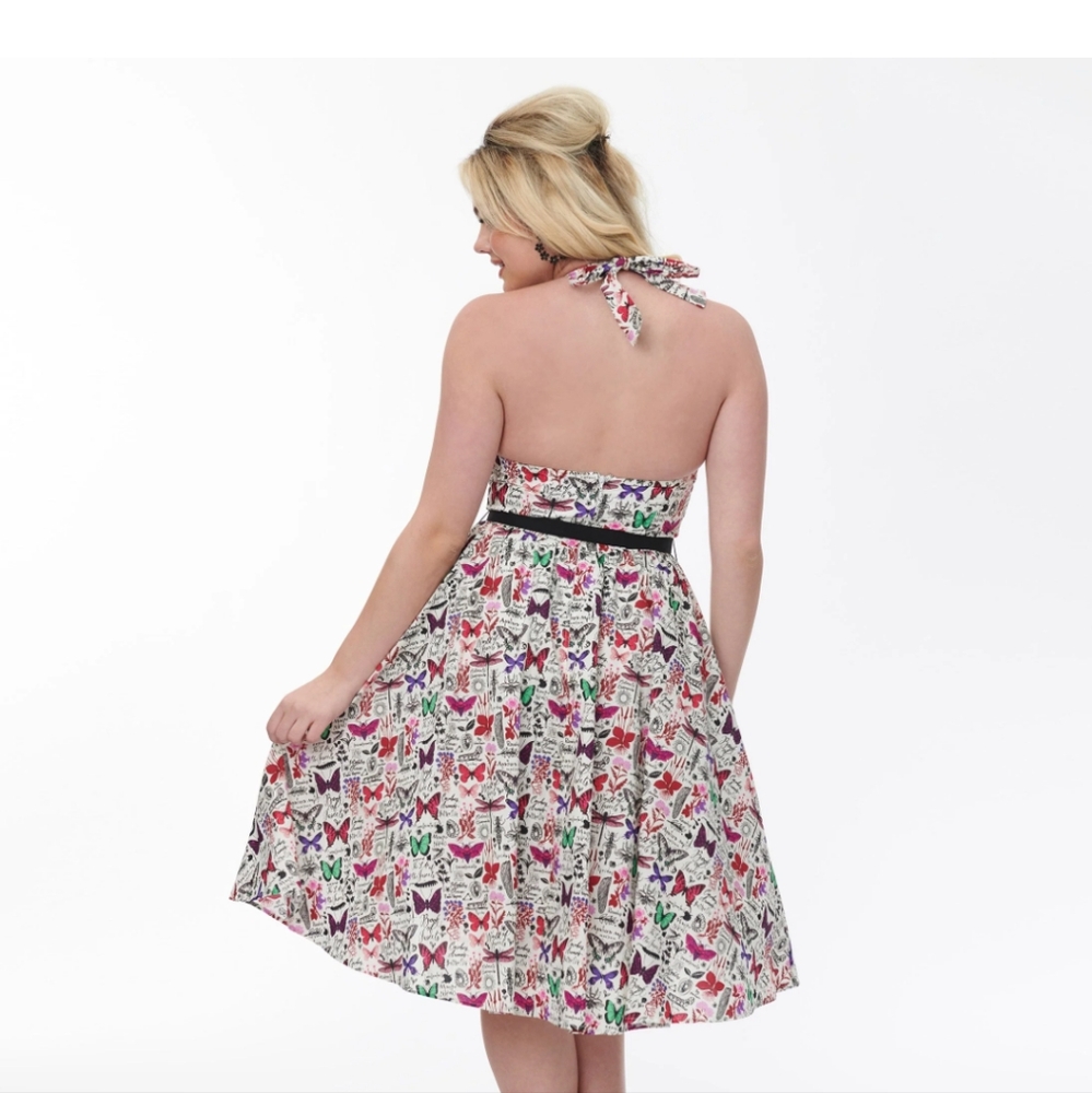 NWT UV Butterfly Halterย Dress 1X - Picture 6 of 9